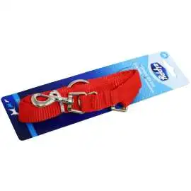ZIPPY Smycz dla psa M (2x200cm) czerwona