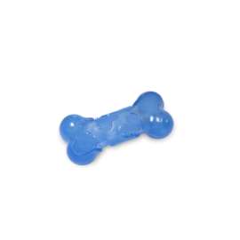Zabawka kość ENERGY dla psa niebieska, 17x8cm