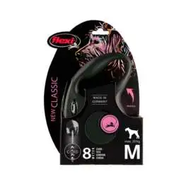 Smycz Flexi Classic rozm.M-8m do 20kg,czarna linka