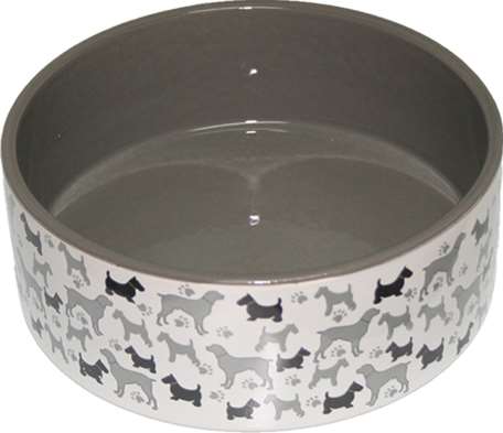 Miska ceramiczna dla psa Psy 12,5x4,5cm