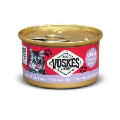 Voskes CAT Karma mokra z tuńczykiem i okoń mor 85g