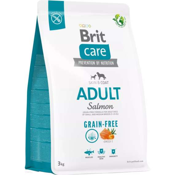 Brit Care Dog Grain-Free Adult Salmon 3kg