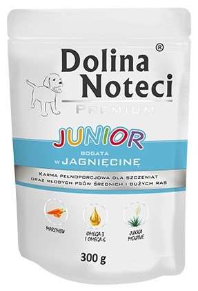 DOLINA NOTECI Premium Junior z jagnięciną 300g