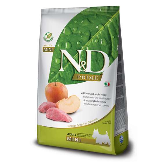 N&D Dog dzik, dynia i jabłko Adult mini 2,5 kg