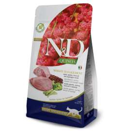 N&D Cat Quinoa jagnięcina,brokuły Nadwaga 1,5kg