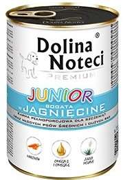 DOLINA NOTECI Premium Junior z jagnięciną 400g