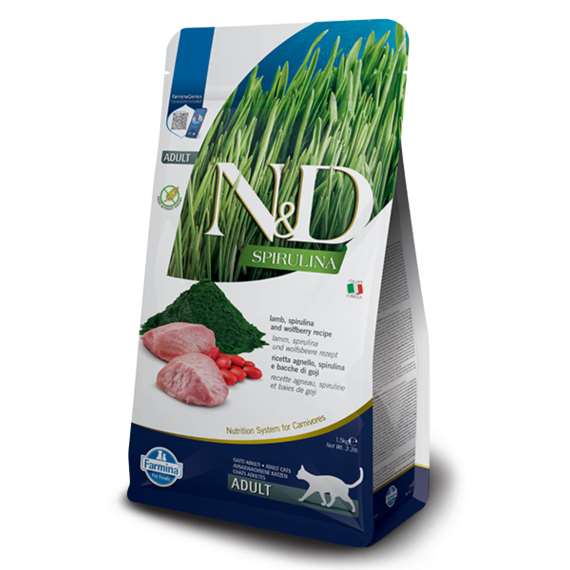 N&D LAMB, SPIRULINA AND WOLFBERRY ADULT 1,5kg
