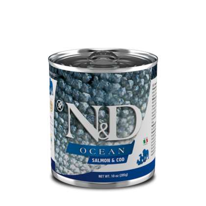 N&D Ocean Dog Salmon&Cod Adult 285 gr