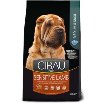 Cibau Sensitive Lamb med/max 2,5 kg