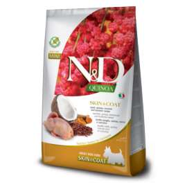 N&D Dog Quinoa Skin&Coat Quail,coconut mini 800 gr