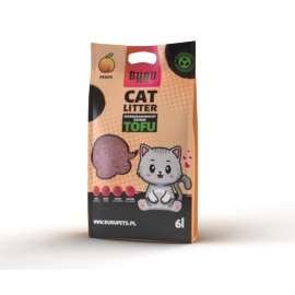 Żwirek dla kotów Tofu biodegradowalny 2,5kg brzosk