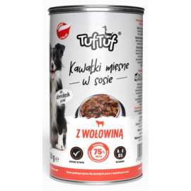 TUF TUF puszka bogata w wołowinę 1250 gram