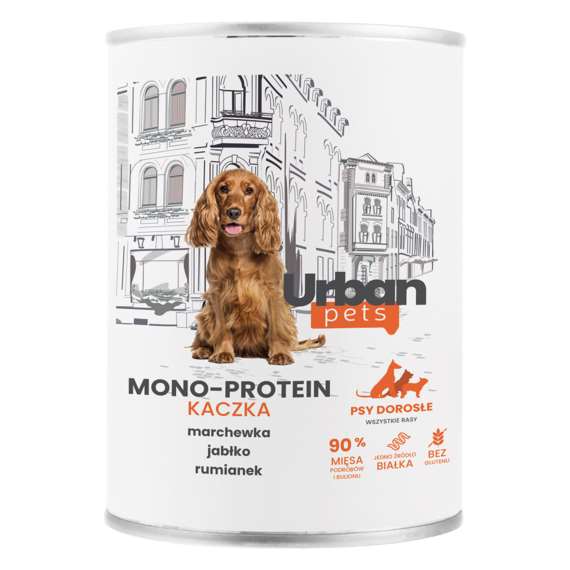 Karma mokra Urban Pets Mono Protein kaczka 800 g