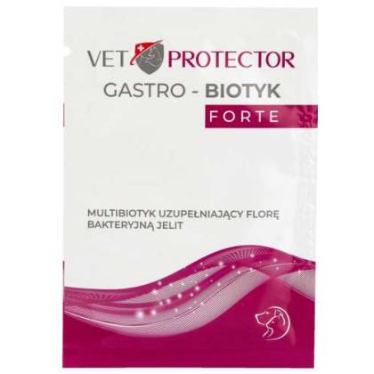 VET PROTECTOR GASTRO–BIOTYK FORTE–PIES I KOT 3g VET PROTECTOR GASTRO–BIOTYK FORTE–PIES I KOT 3g