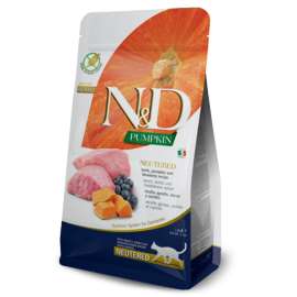 N&D Cat lamb&blueberry&pump Neutred adult 300 gr