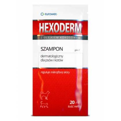 Hexoderm saszetki szampon 20ml