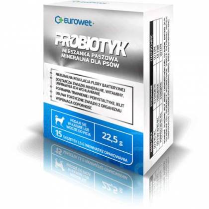 PROBIOTYK PIES 15 SASZETEK  po 1,5gr