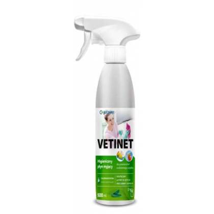 HD Vetined płyn do kuwet i klatek 500 ml atomizer