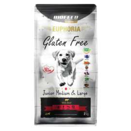 Euphoria Gluten Free junior M&L Beef 2kg