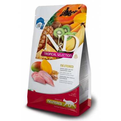 N&D Tropical Cat Chicken neutered 300 gr