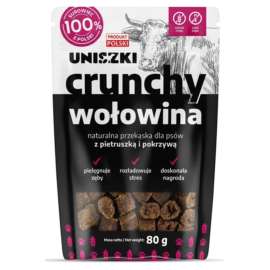 Crunchy wołowina - Pietruszka Pokrzywa 80 gram