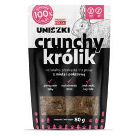 Crunchy królik 80 gram