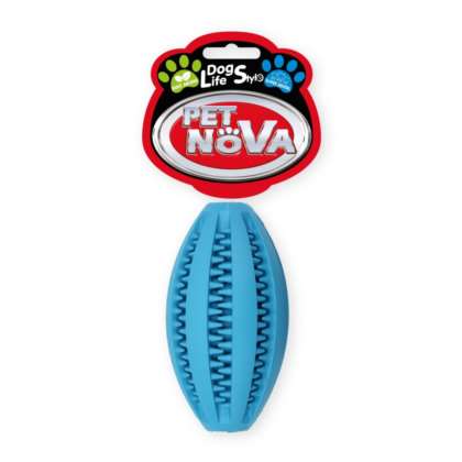 Piłka superdental Rugby 11cm, kolor niebieski