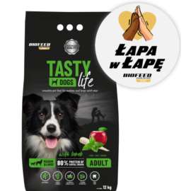 Tasty Dogs Life z jagnięciną 12kg (średnie i duże)