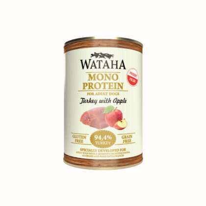 WATAHA MONO PROTEIN  94,4% INDYK Z JABŁKIEM 400gr