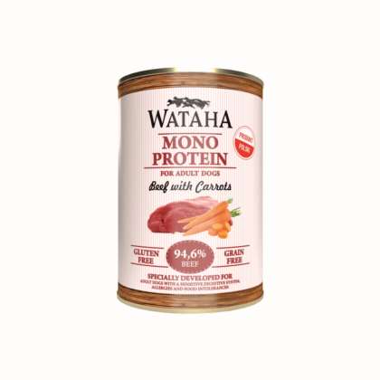 WATAHA MONO PROTEIN  94,6% WOŁOWINA Z MARCHE 400gr