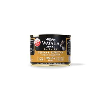 Wataha hunt adult cat gęsina kurczak 200g