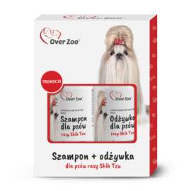 Dwupak dla psów rasy Shih Tzu szampon + odżywka