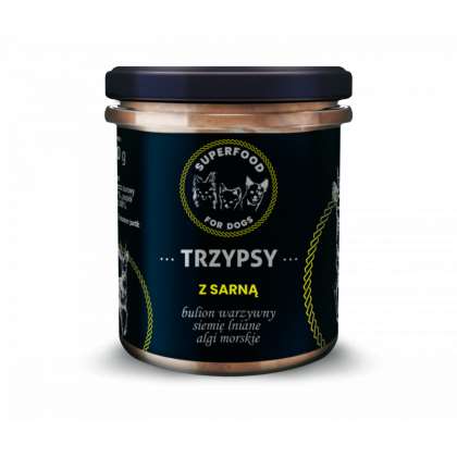 TRZYPSY bulion warzywny z sarną 300g.