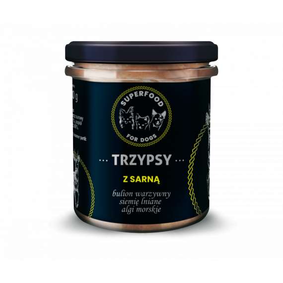 TRZYPSY bulion warzywny z sarną 300g.