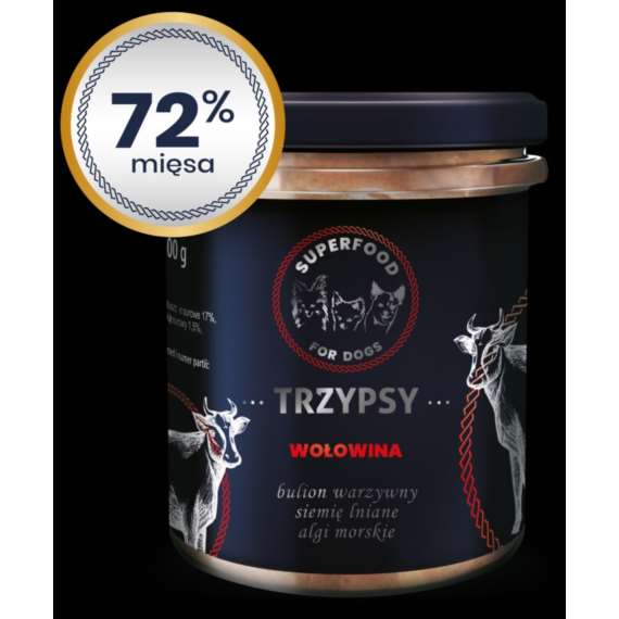 TRZYPSY bulion warzywny z wołowiną 300g