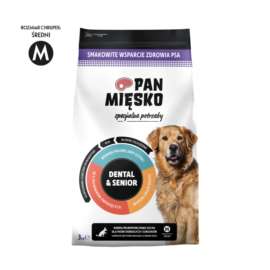 Pan Mięsko Dental & Senior  (senior) chrupki M 3kg