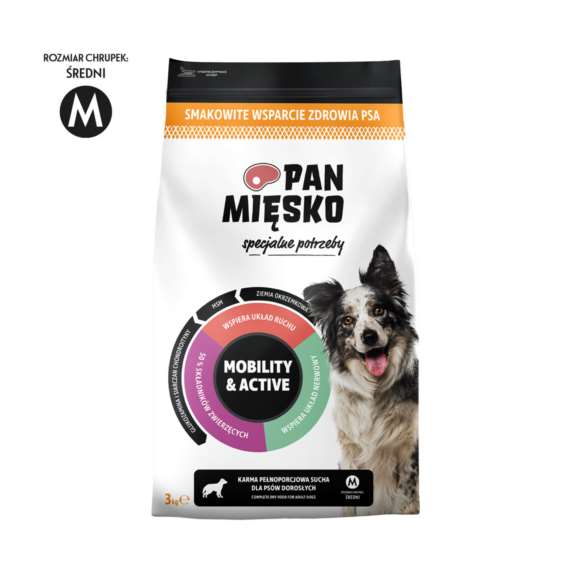 Pan Mięsko  Mobility&Active (dorosły) M 3 kg