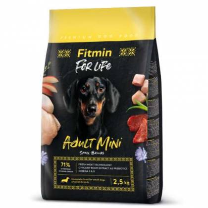 Fitmin For Life Adult karma dla małych psów 2,5kg Fitmin For Life Adult karma dla małych psów 2,5kg