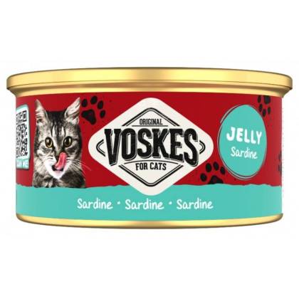 Voskes CAT Karma mokra sardynki w galarecie 85g
