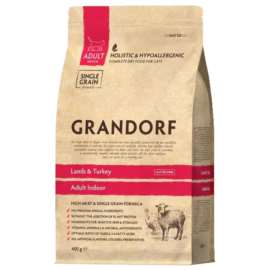 Grandorf Cat Lamb & Turkey - Indoor 400g