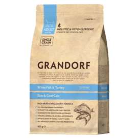 Grandorf Cat White Fish - Skin & Care 400g