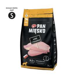 Pan Mięsko indyk z bażantem 3kg S Pan Mięsko indyk z bażantem 3kg S