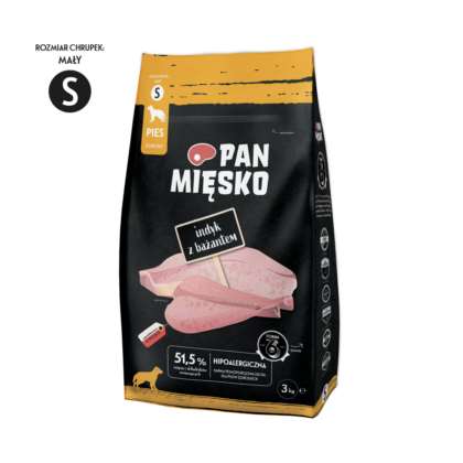 Pan Mięsko indyk z bażantem 3kg S Pan Mięsko indyk z bażantem 3kg S