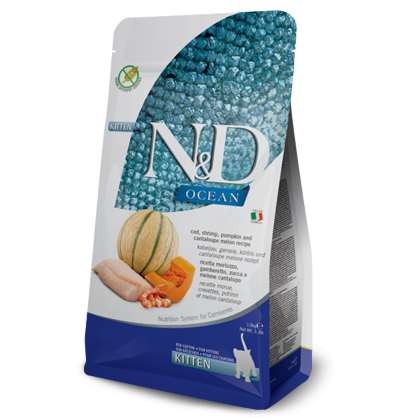 N&D Ocean Kitten cod,shrimp,pumpkin&cantalup 1,5kg N&D Ocean Kitten cod,shrimp,pumpkin&cantalup 1,5kg