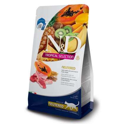 N&D Tropical Cat Lamb neutered 1,5 kg N&D Tropical Cat Lamb neutered 1,5 kg