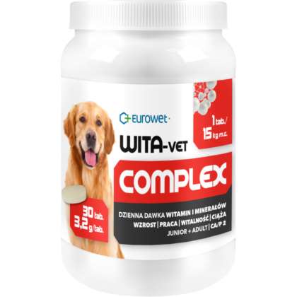 WITA-VET JUNIOR+ADULT 3,2G 30 SZT. WITA-VET JUNIOR+ADULT 3,2G 30 SZT.