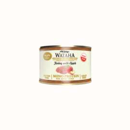 WATAHA MONO PROTEIN 94,4% INDYK Z JABŁKIEM 185gr WATAHA MONO PROTEIN 94,4% INDYK Z JABŁKIEM 185gr