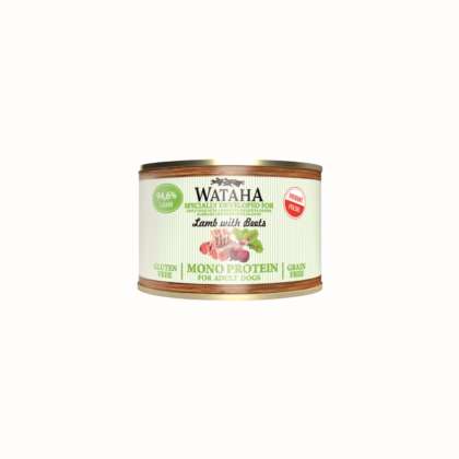 WATAHA MONO PROTEIN 94,6% JAGNIĘCINA Z BURA 185gr WATAHA MONO PROTEIN 94,6% JAGNIĘCINA Z BURA 185gr