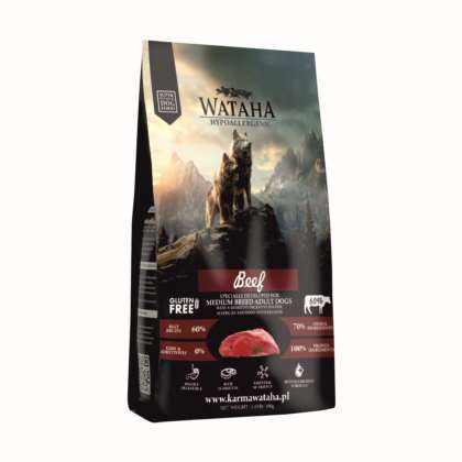 Hypoallergenic Wołowina 60% średnie i duże 6 kg Hypoallergenic Wołowina 60% średnie i duże 6 kg