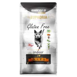 EUPHORIA Gluten Free Cat INDOOR Indyk & Gęś 1,5 kg EUPHORIA Gluten Free Cat INDOOR Indyk & Gęś 1,5 kg